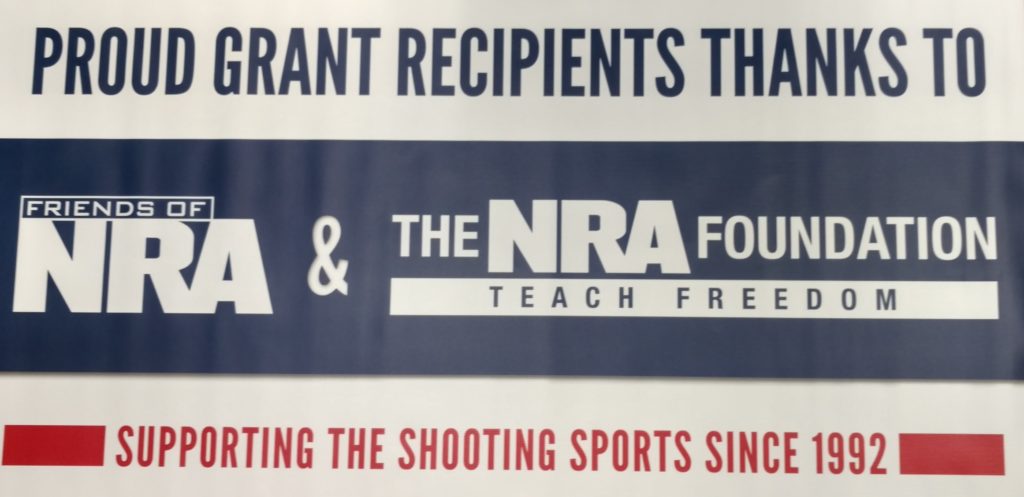 NRA Grant flyer "Proud Grant Recipients Thanks To The NRA Foundation
