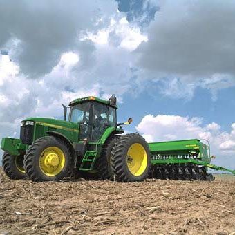 Livestock And Forages tractor Seeding field 